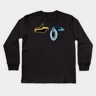 Run The Grid Kids Long Sleeve T-Shirt